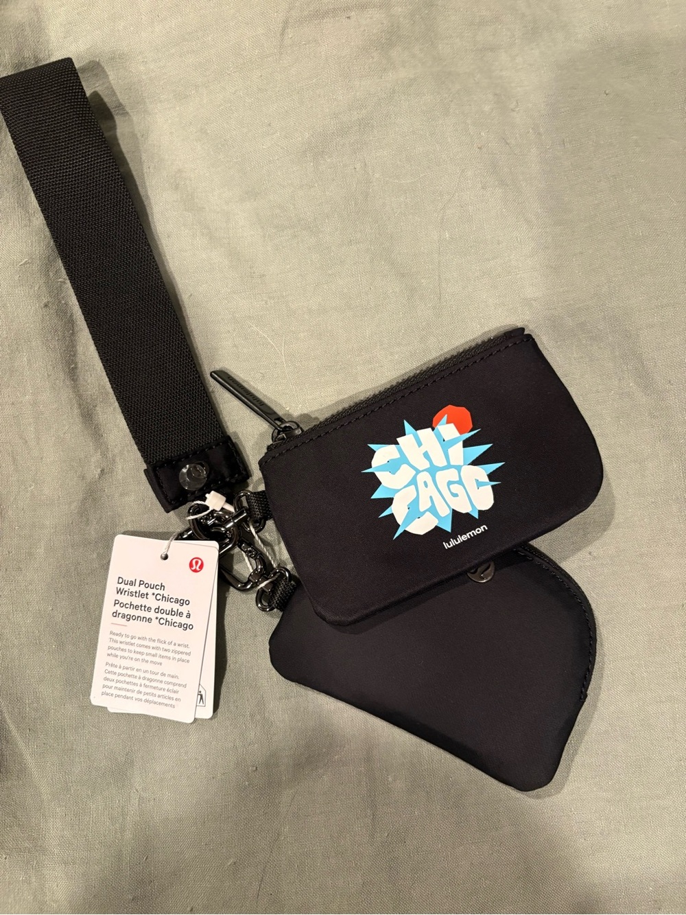 Lululemon Dual Pouch Wristlet *Chicago